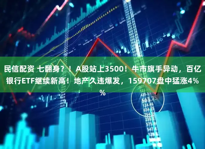 民信配资 七翻身？！A股站上3500！牛市旗手异动，百亿银行ETF继续新高！地产久违爆发，159707盘中猛涨4%